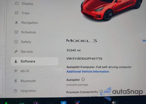 2023 Tesla Model 3 Rear-Wheel Drive from USA, damaged, VIN 5YJ3E1EA3PF407778